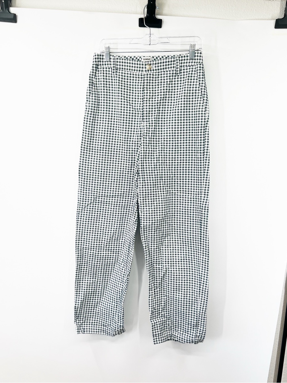 Sunday Best Aritzia Jaden Pants in Gingham